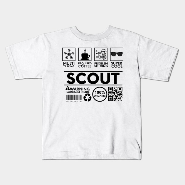 scout Kids T-Shirt by Shirt Tube